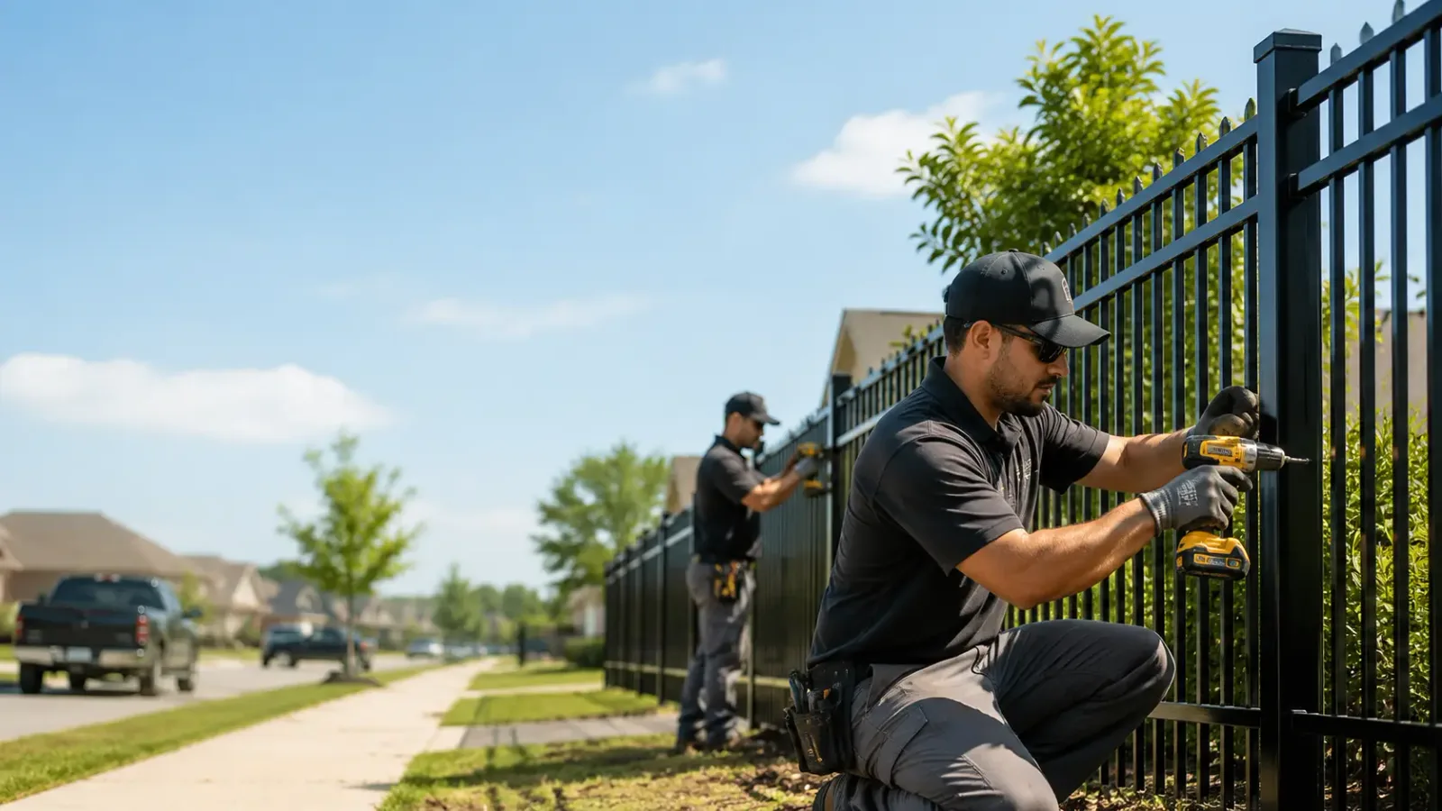 Metal Fence Installation in Epworth, GA